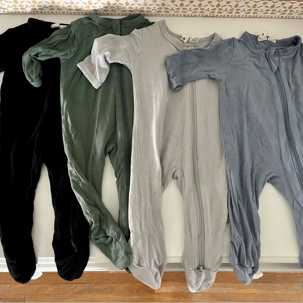KYTE BABY Newborn Zip-Ups